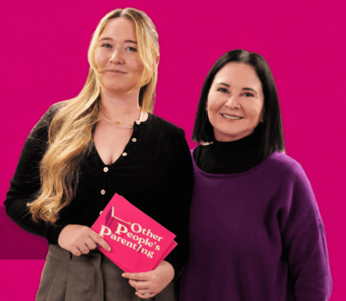 Karen and Schuyler Quinn, hosts of the Other People's Parenting podcast