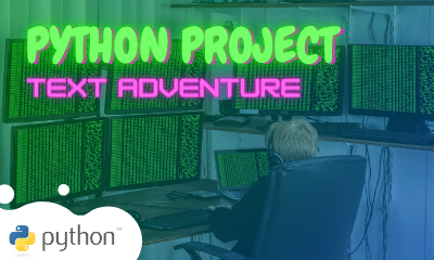 Python - Coding Project: Text-Based Adventure Game (3rd to 8th Grade)
