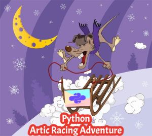 Python Arctic Racing Adventure! (4th-10th Grade)
