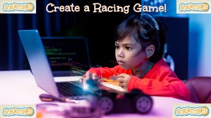 ScratchJr: Create a Racing Game! (Kindergarten-3rd Grade)

