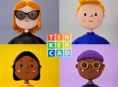 Create a 3D Avatar with Tinkercad! (2nd-6th Grade)
