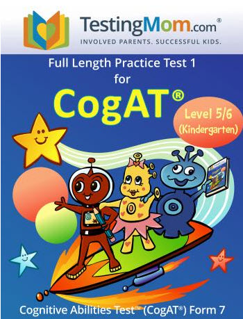 CogAT Workbook Full Length Practice Test