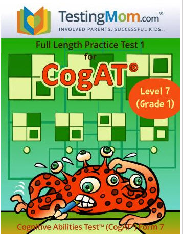 CogAT Full Length Practice Test Workbook