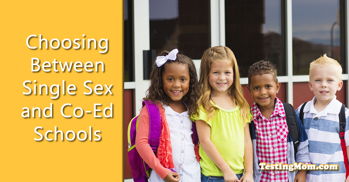 Choosing between single sex and co-ed schools