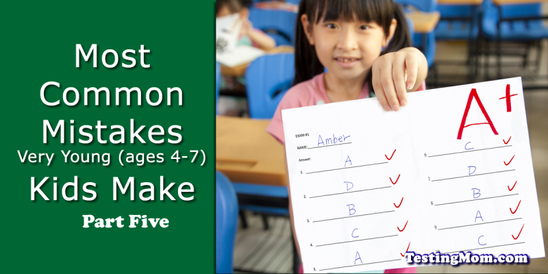 Most Common Mistakes Kids Make Five