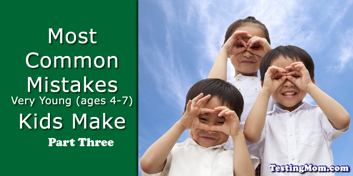 Most Common Mistakes Kids Make Three