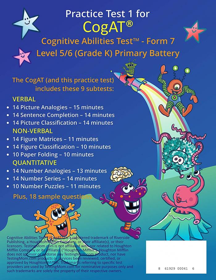  GIFTED CHILDREN WORKBOOK GRADE K: Critical Thinking for Young  Children, Support for CogAT®, Nnat® and Olsat® Testing, 188 Colorful Brain  Games, Answer Key, 54 Bonus Questions Online eBook : Howard, Nicole